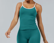 Sculptline™ Edge Tank Top | Aqua Green