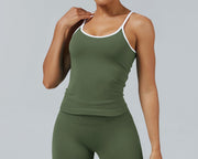 Sculptline™ Edge Tank Top | Military Green