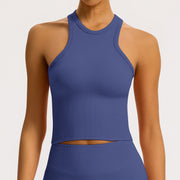 Sculptline™ Classic Halter Tank Top — Costa | Periwinkle