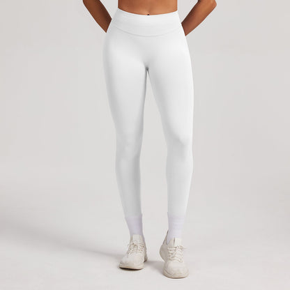 Leggings seamless a vita alta Sculptline, colore Bianco