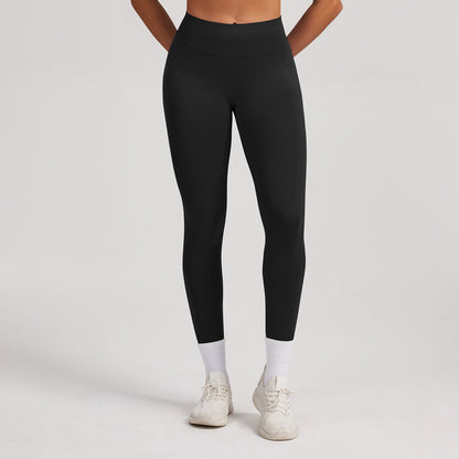 Leggings seamless a vita alta Sculptline, colore Nero