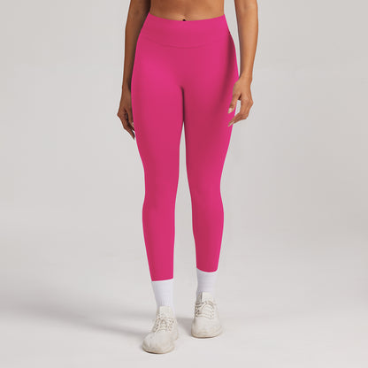 Leggings seamless a vita alta Sculptline, colore Magenta