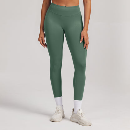 Leggings seamless a vita alta Sculptline, colore Pistacchio