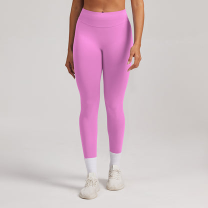 Leggings seamless a vita alta Sculptline, colore Rosa Fiore