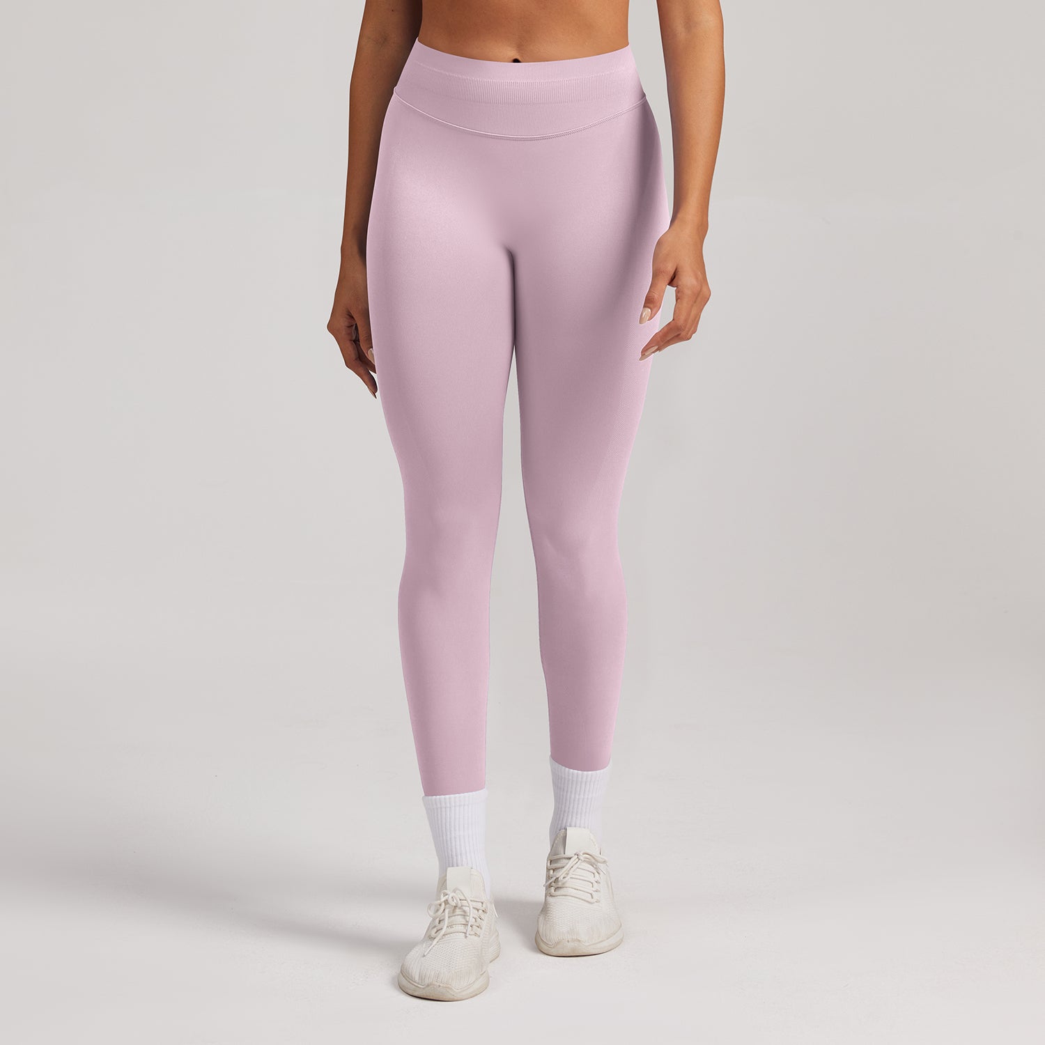 Leggings seamless a vita alta Sculptline, colore Rosa