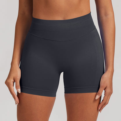Short seamless a vita alta Sculptline, colore Grigio Squalo