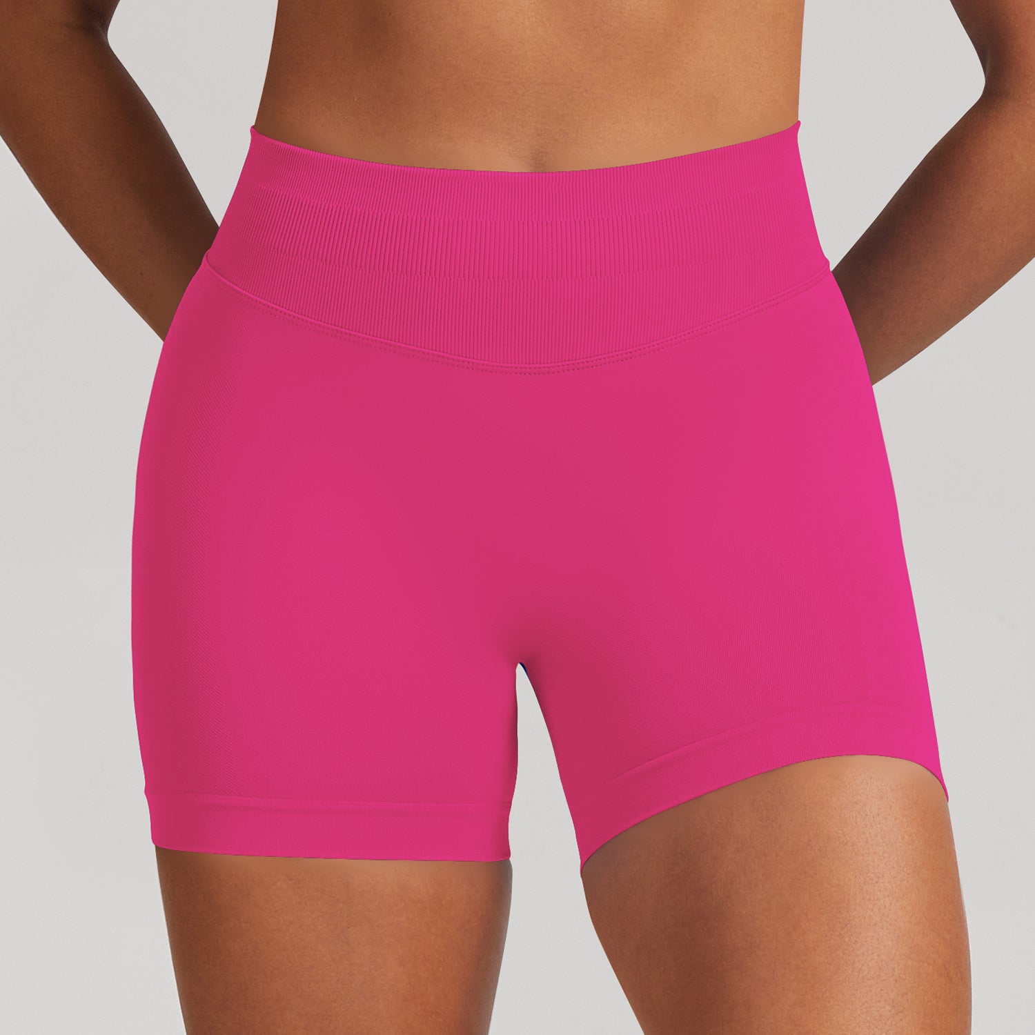Short seamless a vita alta Sculptline, colore Magenta