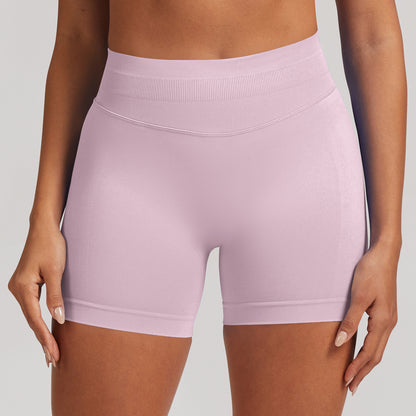 Short seamless a vita alta Sculptline, colore Rosa