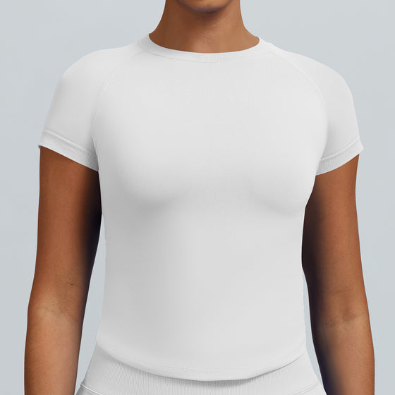 Sculptline™ Classic T-shirt — Second Skin | White