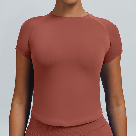 Sculptline™ Classic T-shirt — Second Skin | Caramel Copper