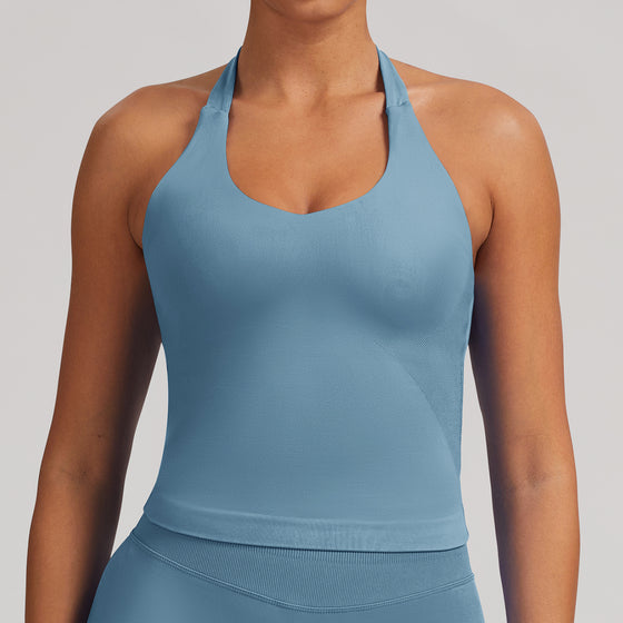 Wide Sculptline™ Classic Tank Top — Second Skin | Mist Blue