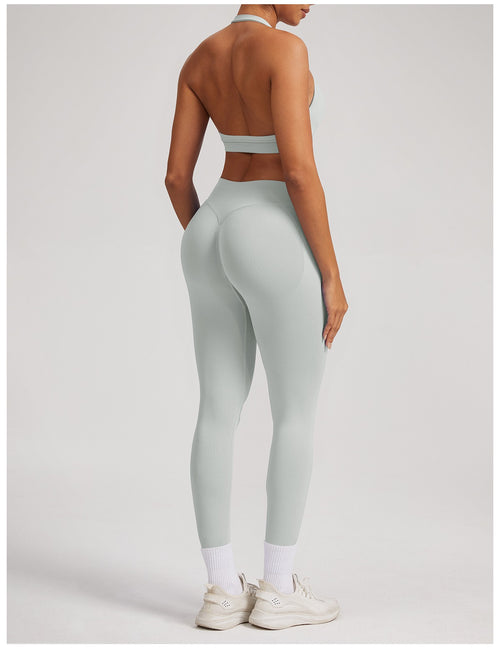 Leggings Sculptline™ Seconda Pelle — Crema Piuma, indossato (3)