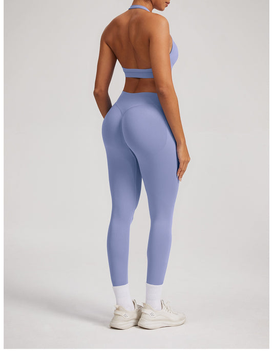 Leggings Sculptline™ Seconda Pelle — Lilla, indossato (1)