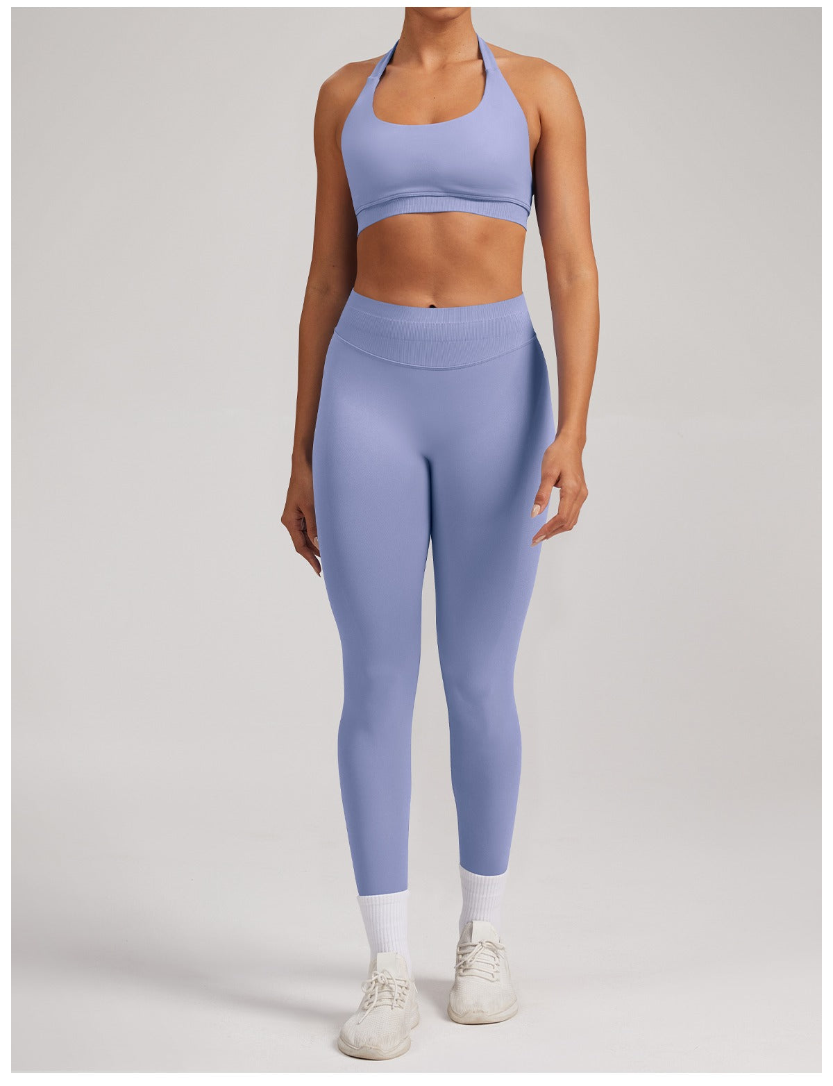 Leggings Sculptline™ Seconda Pelle — Lilla, indossato (3)
