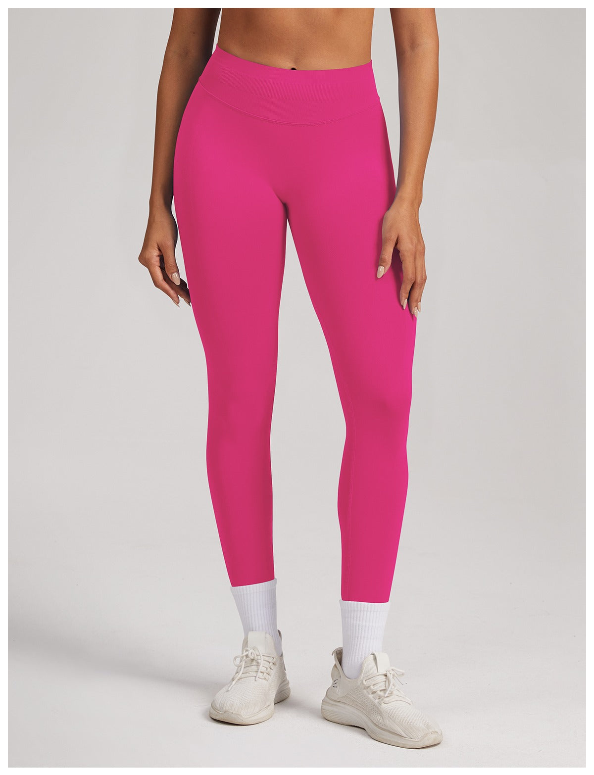 Leggings Sculptline™ Seconda Pelle — Magenta, indossato (2)