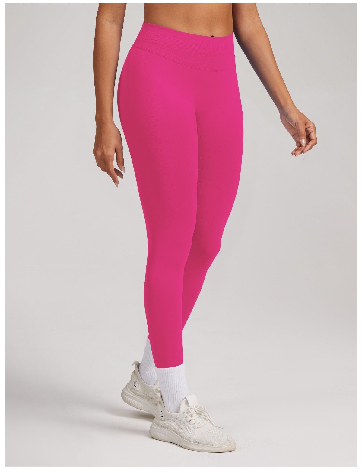 Leggings Sculptline™ Seconda Pelle — Magenta, indossato (3)