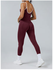 Sculptline™ Edge Leggings | Chestnut
