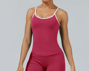 Sculptline™ Edge Tank Top | Raspberry