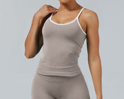 Sculptline™ Edge Tank Top | Stone