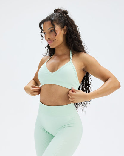 Top Halter Modellante Sculptline™ — Menta