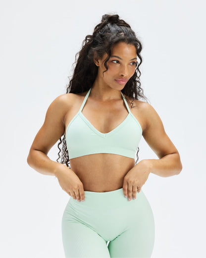 Top Halter Modellante Sculptline™ — Menta