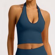 V-Neck Top Sculptline™ Classic — Costa | Teal Blue