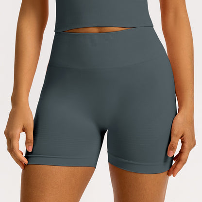 Short seamless a coste Sculptline, colore Grigio Scuro