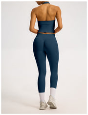 Leggings Sculptline™ Classic — Rib | Teal Blue