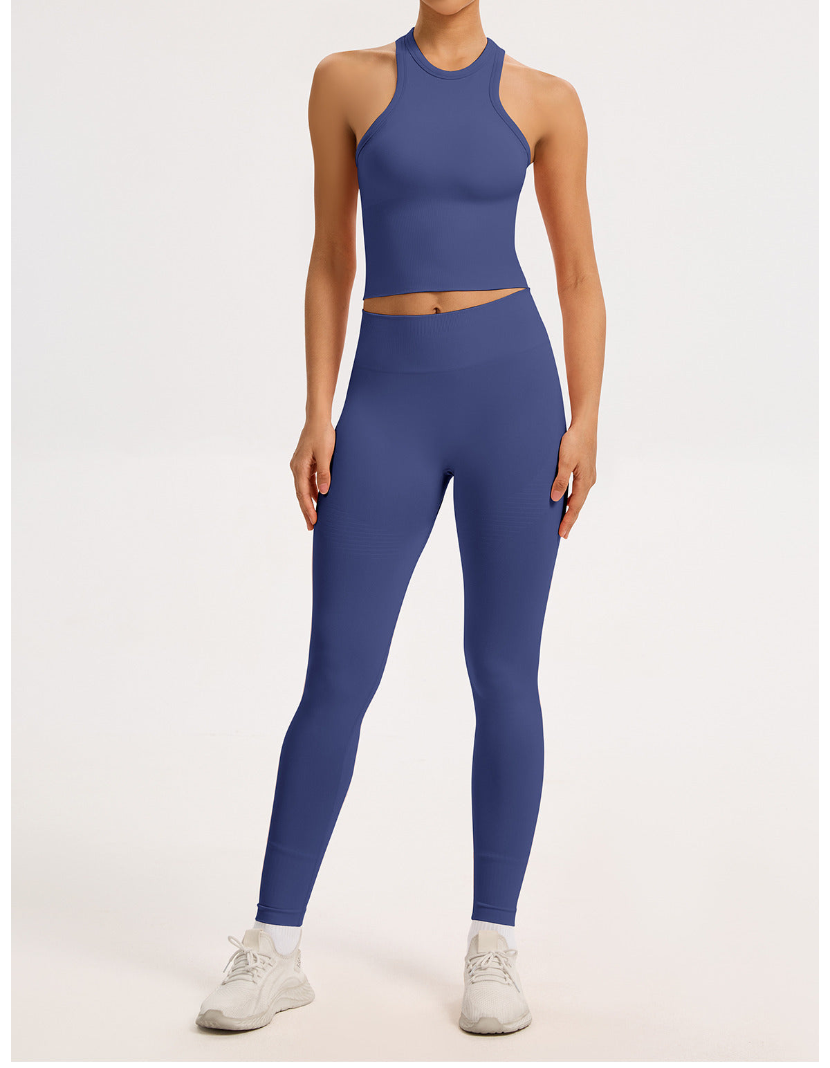 Leggings a vita alta Sculptline, colore Pervinca
