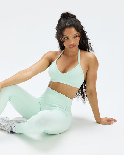 Top Halter Modellante Sculptline™ — Menta