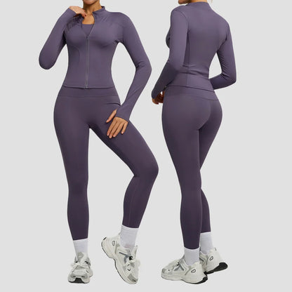 Leggings Vita Alta Modellanti con Cucitura a V Posteriore
