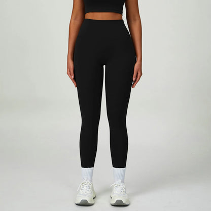 Set Sportivo Reggiseno Halter e Leggings Vita Alta