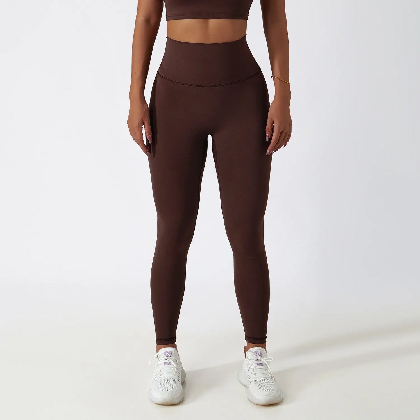 Set Sportivo Reggiseno Halter e Leggings Vita Alta
