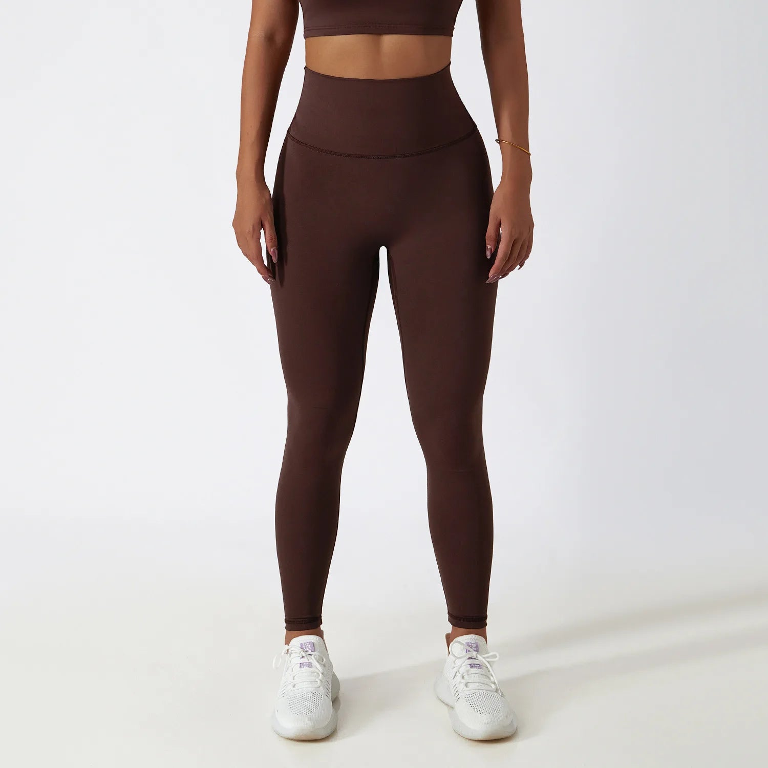 Set Sportivo Reggiseno Halter e Leggings Vita Alta
