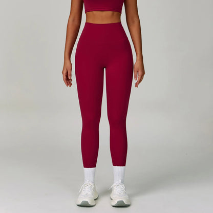 Set Sportivo Reggiseno Halter e Leggings Vita Alta