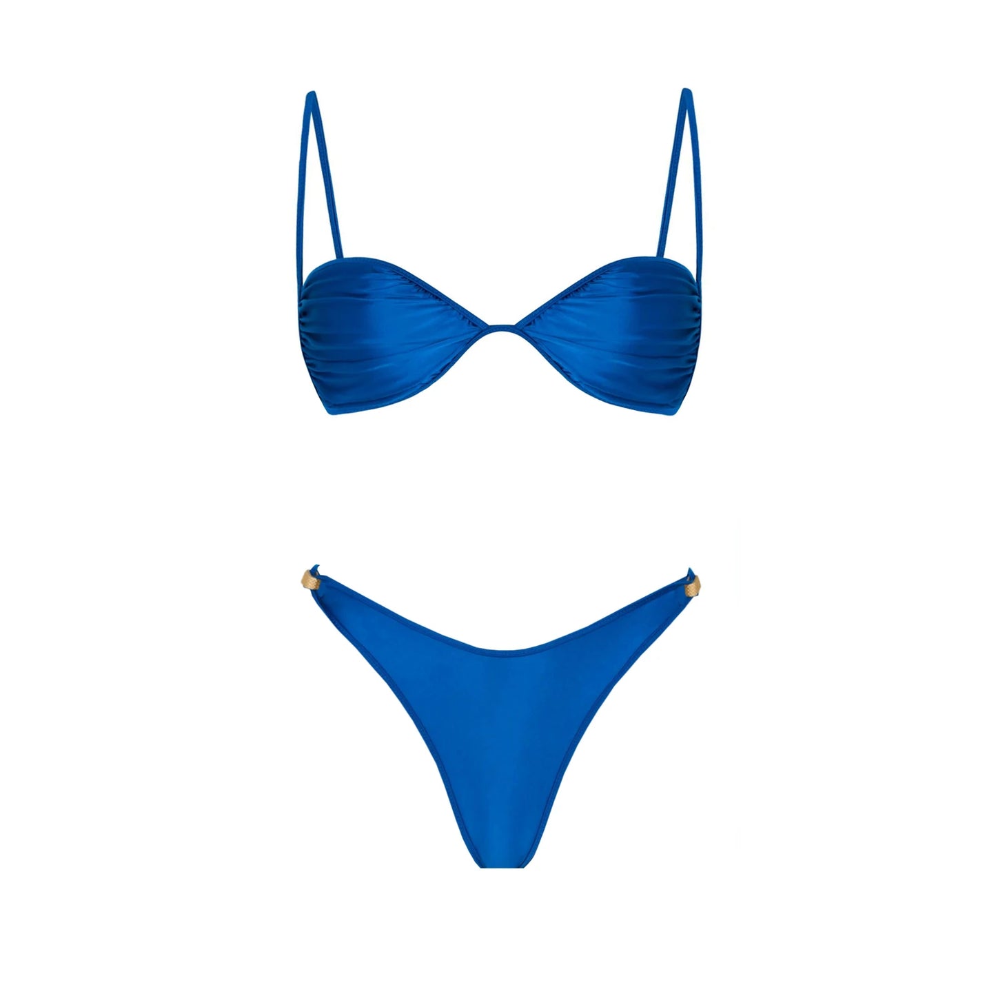 Set Mare 3 Pezzi Bandeau Push-Up con Pareo