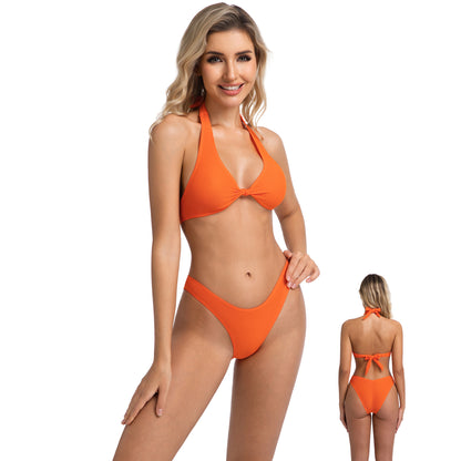Noria | twist halter bikini