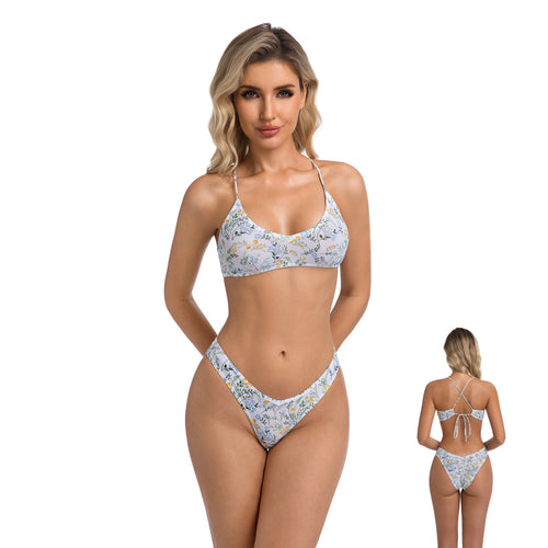 Flora | botanical bralette bikini
