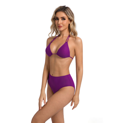 Cassia | high-waisted triangle bikini