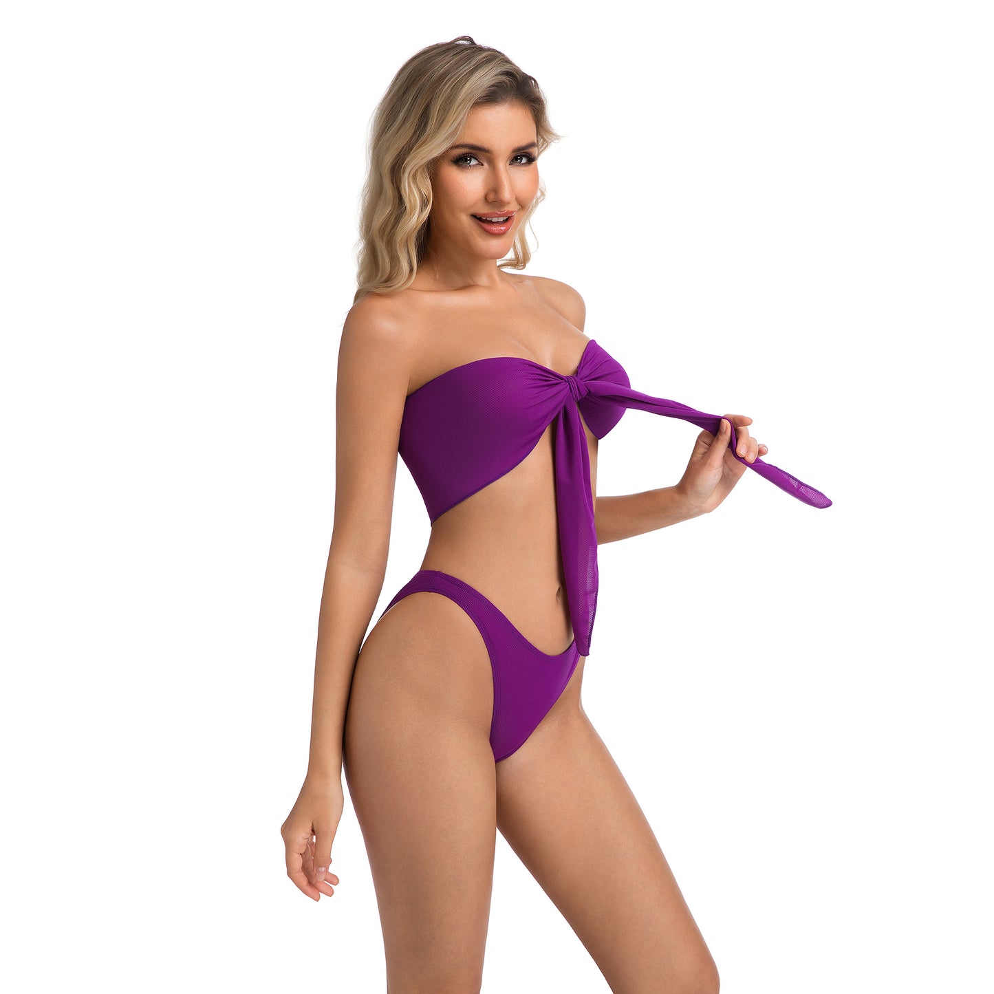 Sora | knot bandeau bikini