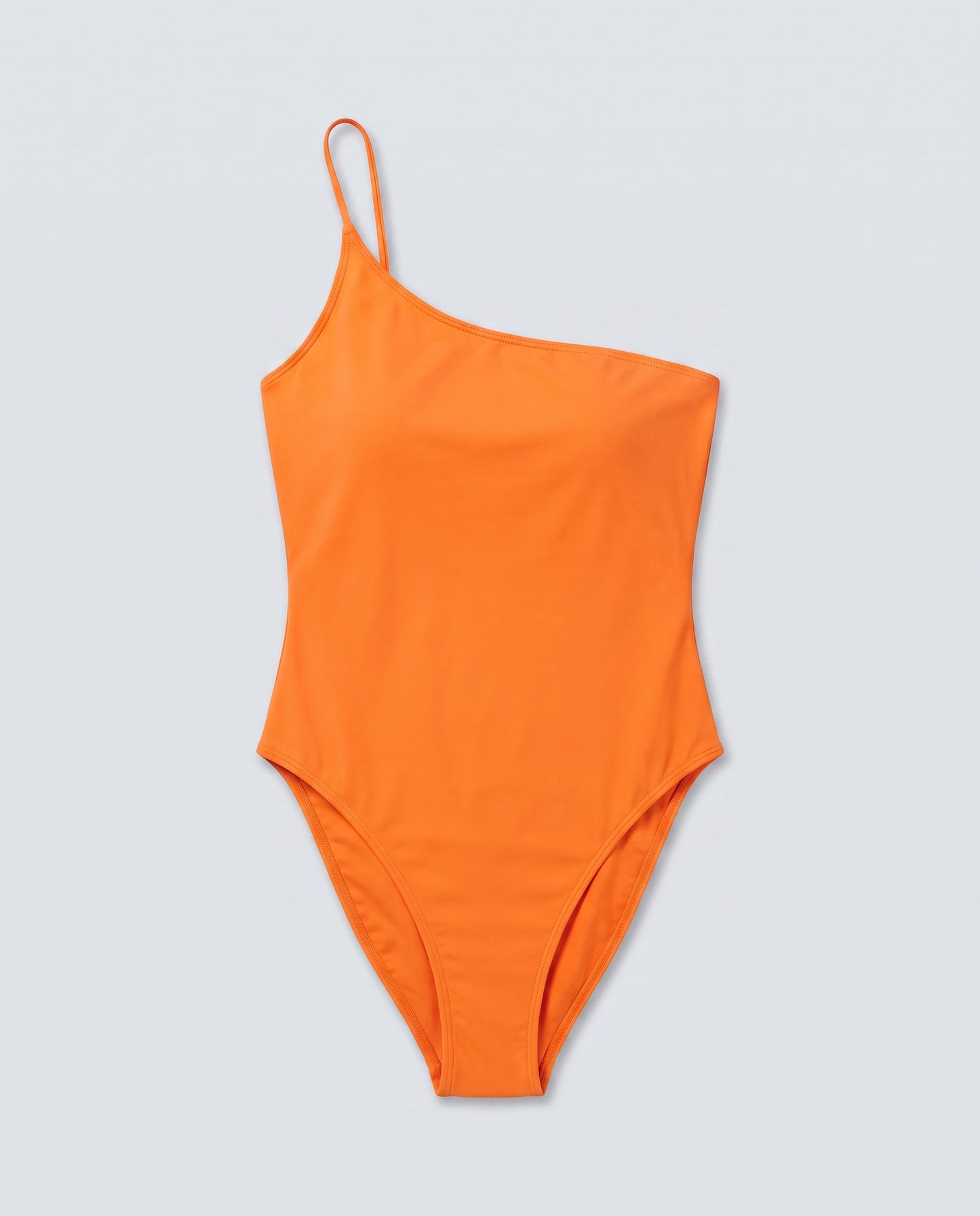 Arancione · Cairo costume monospalla tan-through Rolvea (flat-lay)