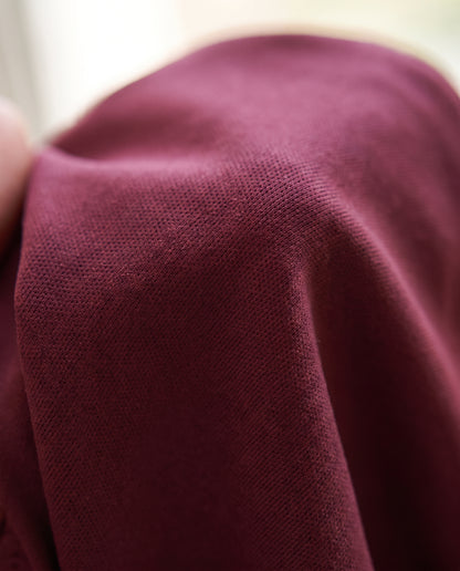 Bordeaux · Cairo costume monospalla tan-through Rolvea (macro tessuto tan-through)