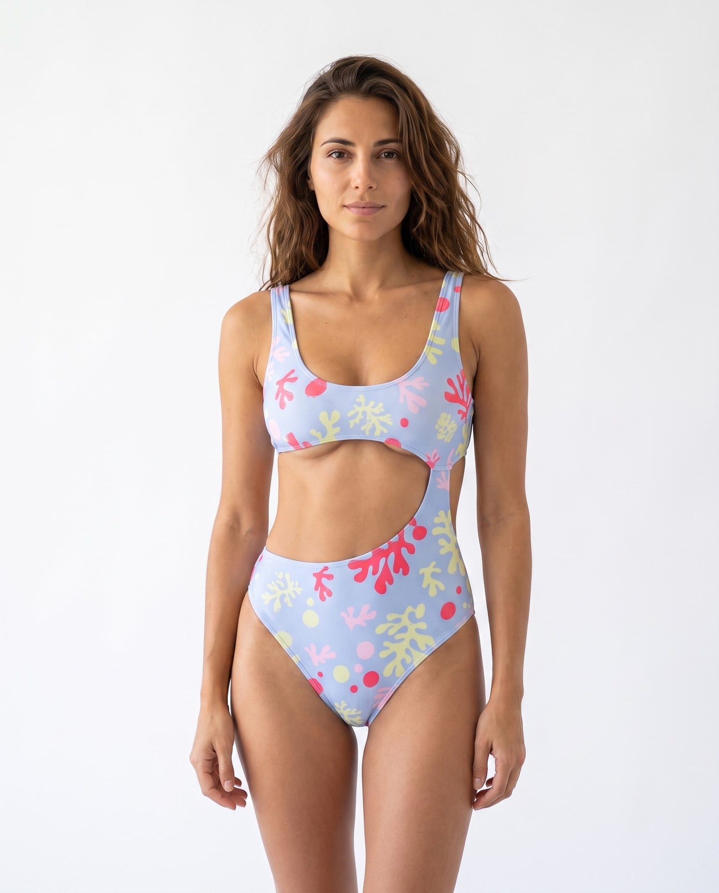 Venere | Costume intero Ocean Bliss tan-through — vestibilita su seconda modella