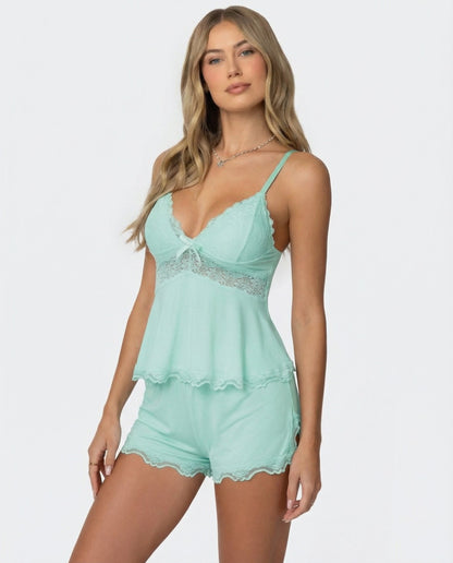 Nyxa set pigiama pizzo