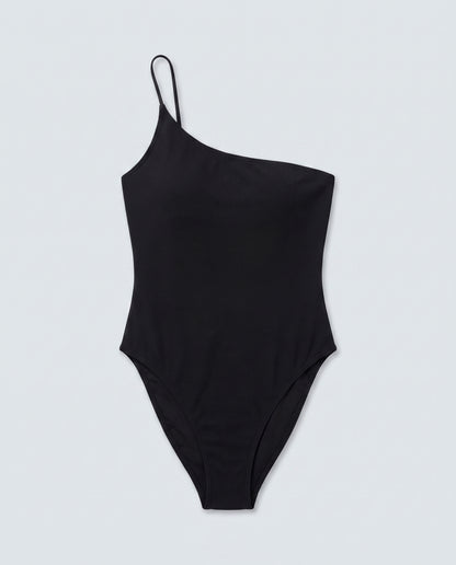 Nero · Cairo costume monospalla tan-through Rolvea (flat-lay)