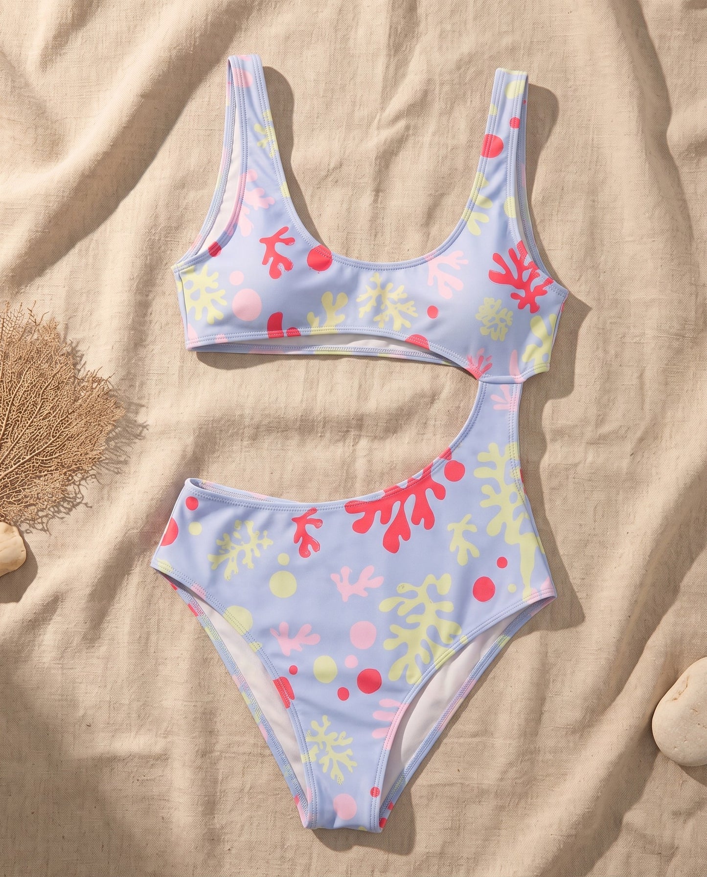 Venere | Costume intero Ocean Bliss tan-through — still life