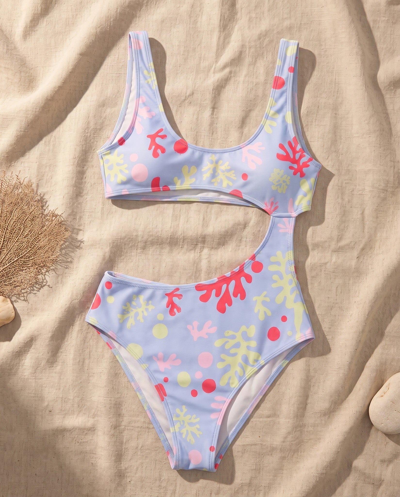 Venere | Costume intero Ocean Bliss tan-through — still life