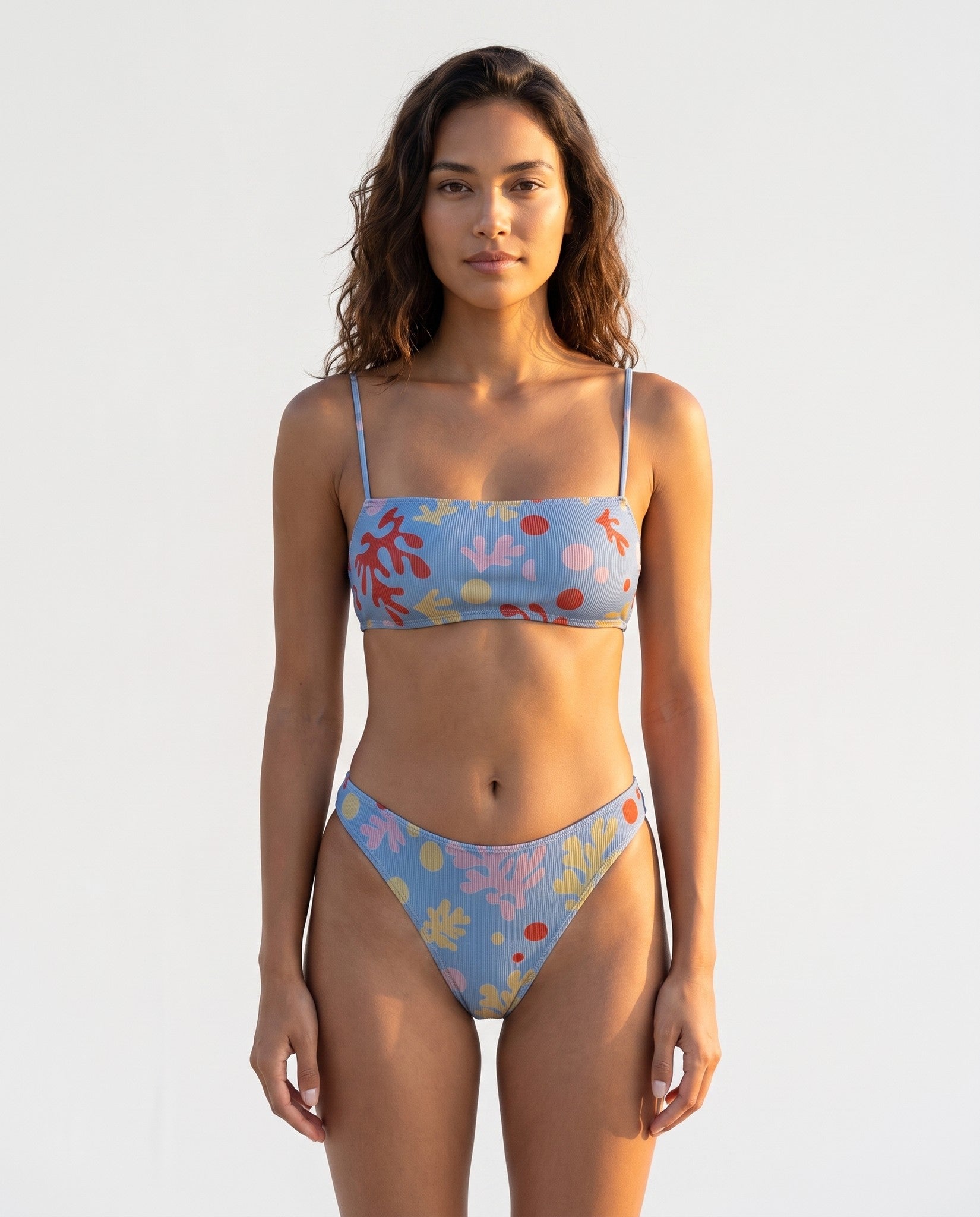 Arcadia | Bikini Ocean Bliss tan-through — vestibilita frontale