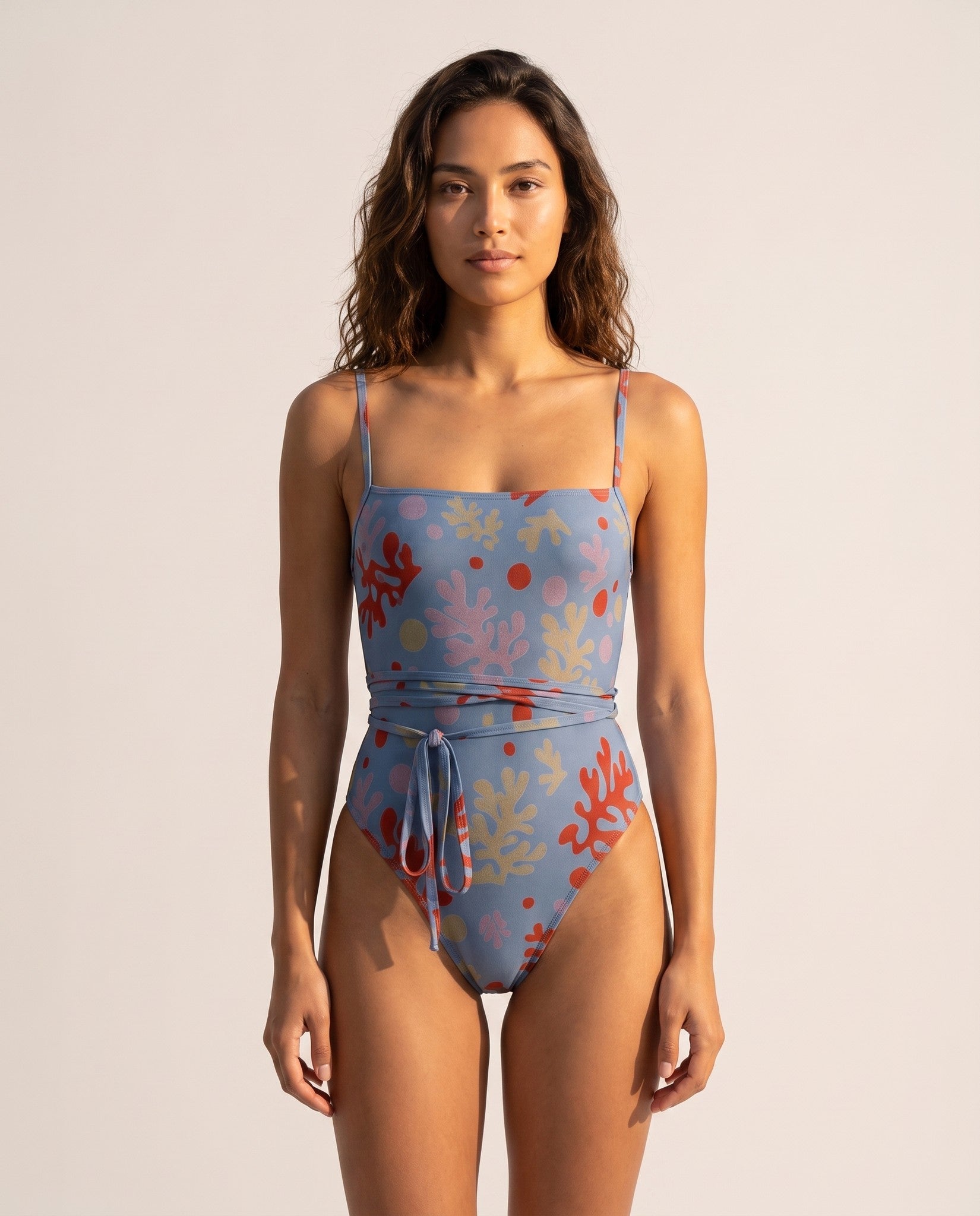 Vespera | Costume Intero Ocean Bliss tan-through — vestibilita frontale
