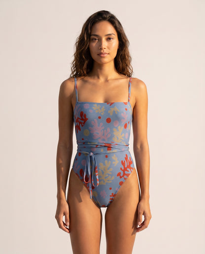 Vespera | Costume Intero Ocean Bliss tan-through — vestibilita frontale